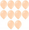 Balony Pastel Peach Cream 36cm 10szt ślub urodziny