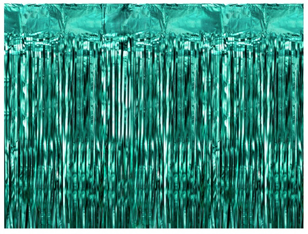 DUŻA Kurtyna Butelkowa Zieleń Zielona dekoracyjna na urodziny 100x200cm