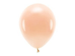 Balony ECO 30cm pastelowe BRZOSKWINIA 10szt roczek