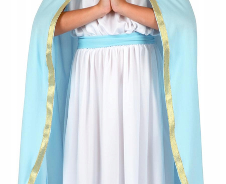 Zestaw dla dzieci Maria Maryja Strój Kostium Przebranie Jasełka 130/140cm