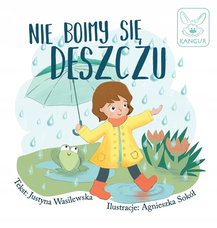 KSIĄŻECZKA mini NIE BOIMY SIĘ DESZCZY edukacyjna Justyna Wasilewska PREZENT