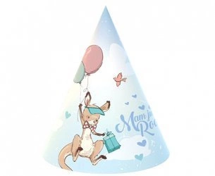 Czapeczki Kolekcja KANGUREK na roczek URODZINY 6sz