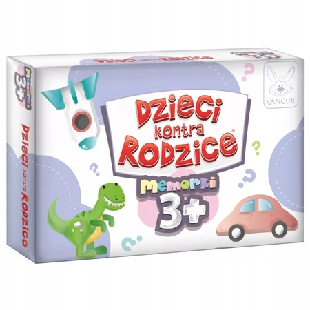 GRA Dzieci kontra Rodzice MEMORKI obrazkowe edukacyjna PREZENT na urodziny