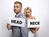 Tabliczki NECK HEAD do zdjęć ślubnych fotobudka