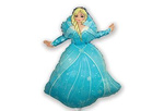 Balon foliowy Frozen Kraina Lodu na urodziny 35cm