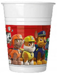 Kubeczki PAW PSI PATROL 200ml 8szt na urodziny