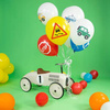 Balony AUTA samochody biodegradowalne URODZINY 9sz
