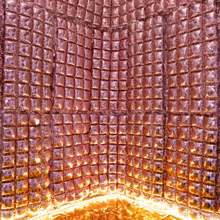 Panel Różowe Złoto Rose Gold Ścianka Kurtyna balonowa Tło Foliowe 72x143cm