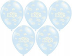 Balony 36cm IT'S A BOY na urodziny roczek 5szt