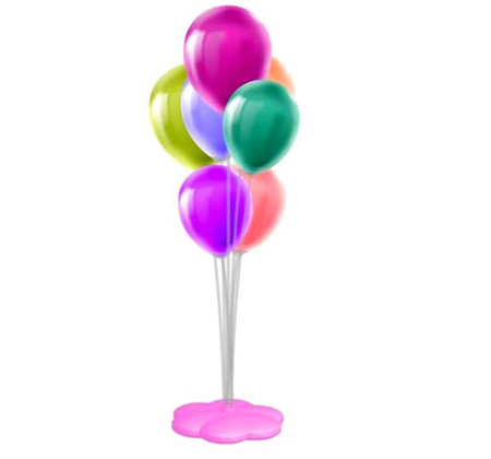DUŻY Stojak LED na balony dekoracje wesele urodzin