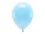 Balony ECO 30cm pastelowe BŁĘKIT 10szt na urodziny