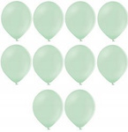 Balony Pastel Kiwi Cream 36cm 10szt ślub urodziny