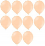 Balony Pastel Peach Cream 36cm 10szt ślub urodziny