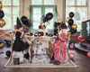 Duży Balon foliowy Pająk Czarny Dekoracja na Urodziny Halloween 60x101cm