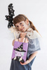 Duży Balon foliowy Nietoperz Czarny Dekoracja na Urodziny Halloween 40x13cm