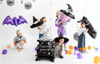 Balon foliowy Nietoperz Fioletowy Dekoracja na Urodziny Halloween 119x51cm