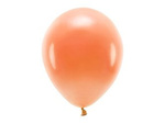 Balony ECO 30cm pastelowe POMARAŃCZOWY 10sz roczek