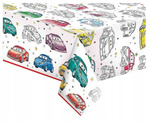 Obrus Papierowy Samochody Auta Cartoon Cars na stół Urodziny ROCZEK 120x180