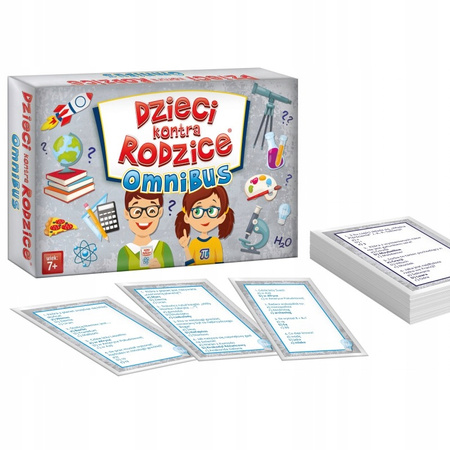 GRA Dzieci kontra Rodzice OMNIBUS rodzinna edukacyjna PREZENT na urodziny