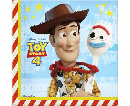 Serwetki TOY STORY 4 papierowe 33x33cm na urodziny