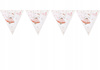 Flagi RÓŻOWE Girlanda KOTEK MAM JUŻ ROCZEK 10szt