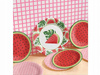 Talerzyki Kolorowe Arbuzy Tasty Watermelons Urodziny Roczek Lato 23cm 8szt