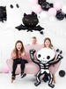 Duży Balon foliowy Nietoperz Czarny Dekoracja na Urodziny Halloween 80x52cm