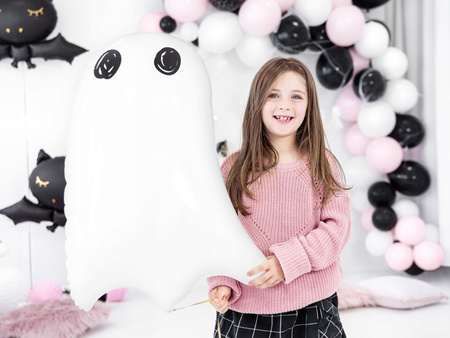 Balon foliowy Duch Biały Zjawa Upiór Dekoracja Ozdoba na Halloween 48x68cm