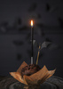 Pikery Czarne Nietoperze Dekoracja na tort muffinki babeczki Halloween 6szt