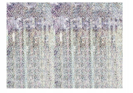 Kurtyna DUŻA HOLOGRAFICZNA SREBRNA 1mx2m do ZDJĘĆ